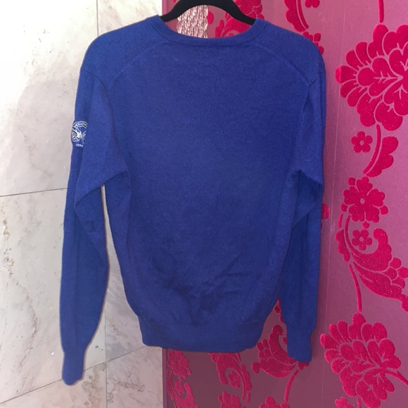 Peter Millar 100% Merino Wool Hollywood Golf Club Sweater - Picture 4 of 4